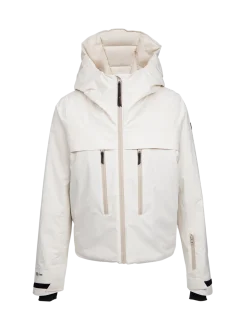 Jarmena Women Snow Jacket | Moonbeam