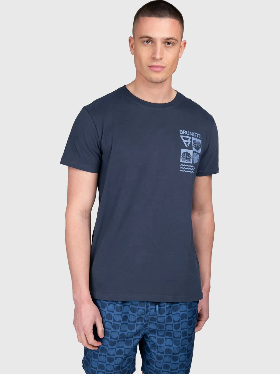 Jelledee Heren T-shirt | Indigo Blue