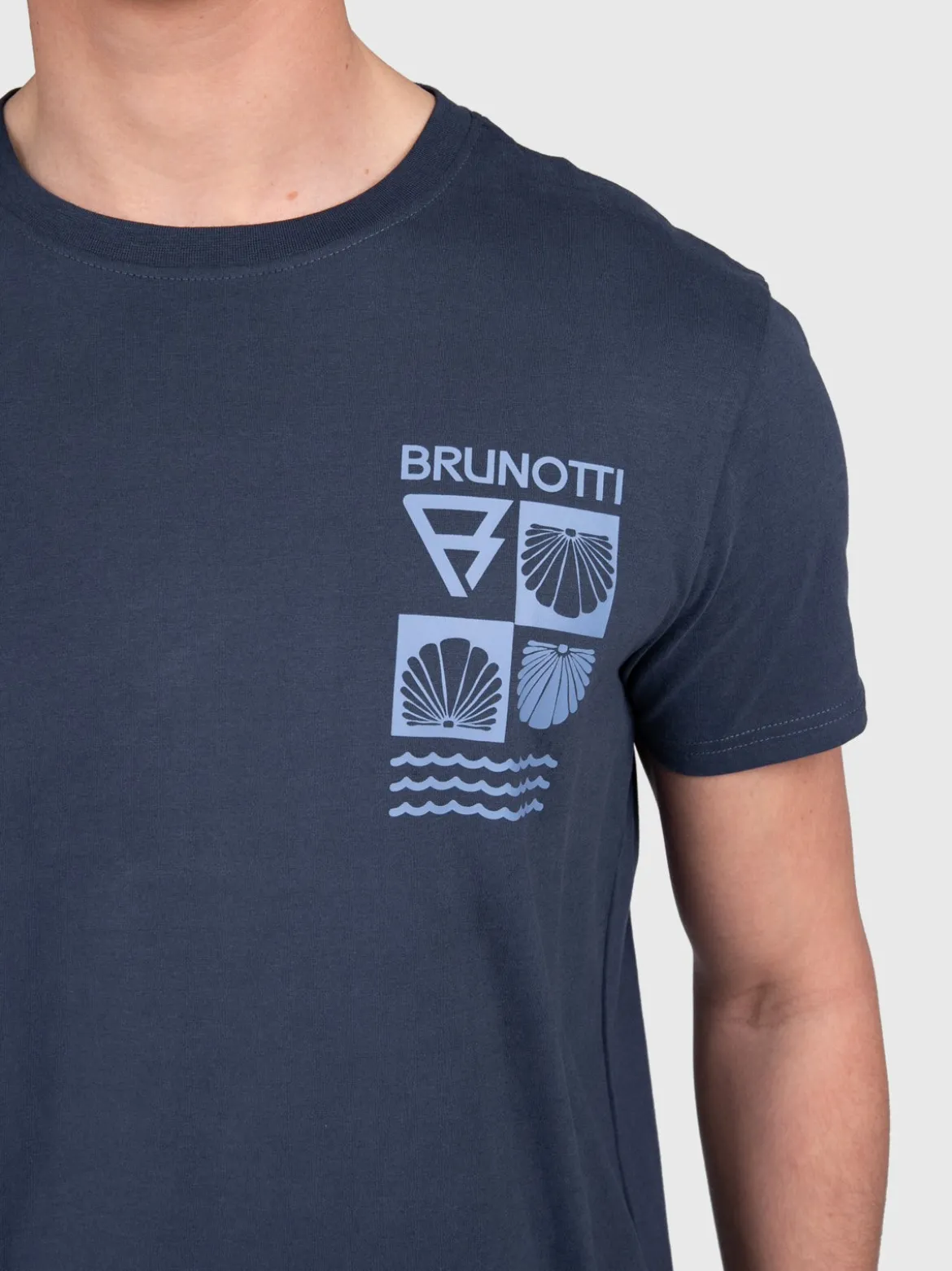 Jelledee Heren T-shirt | Indigo Blue