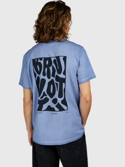 Johnian Heren T-shirt | GrayBlue