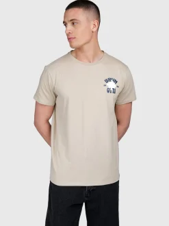 Jondee Heren T-shirt | Feather Grey