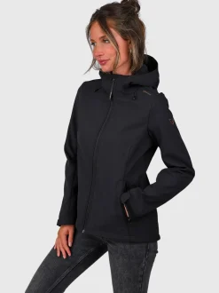 Joos Dames Softshell Jas | Zwart