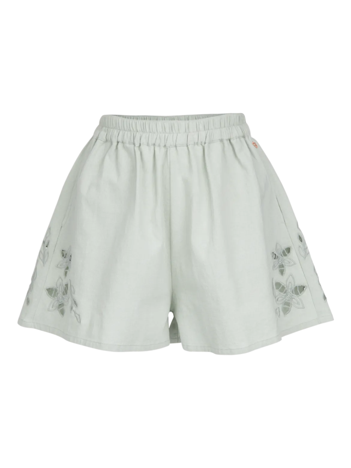 Julee Dames Shorts | Aqua Grey