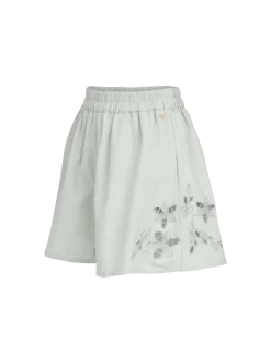 Julee Dames Shorts | Aqua Grey