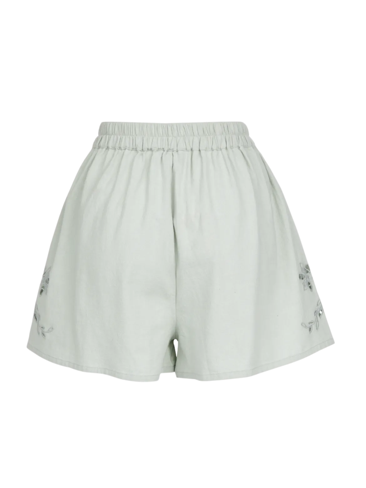 Julee Dames Shorts | Aqua Grey