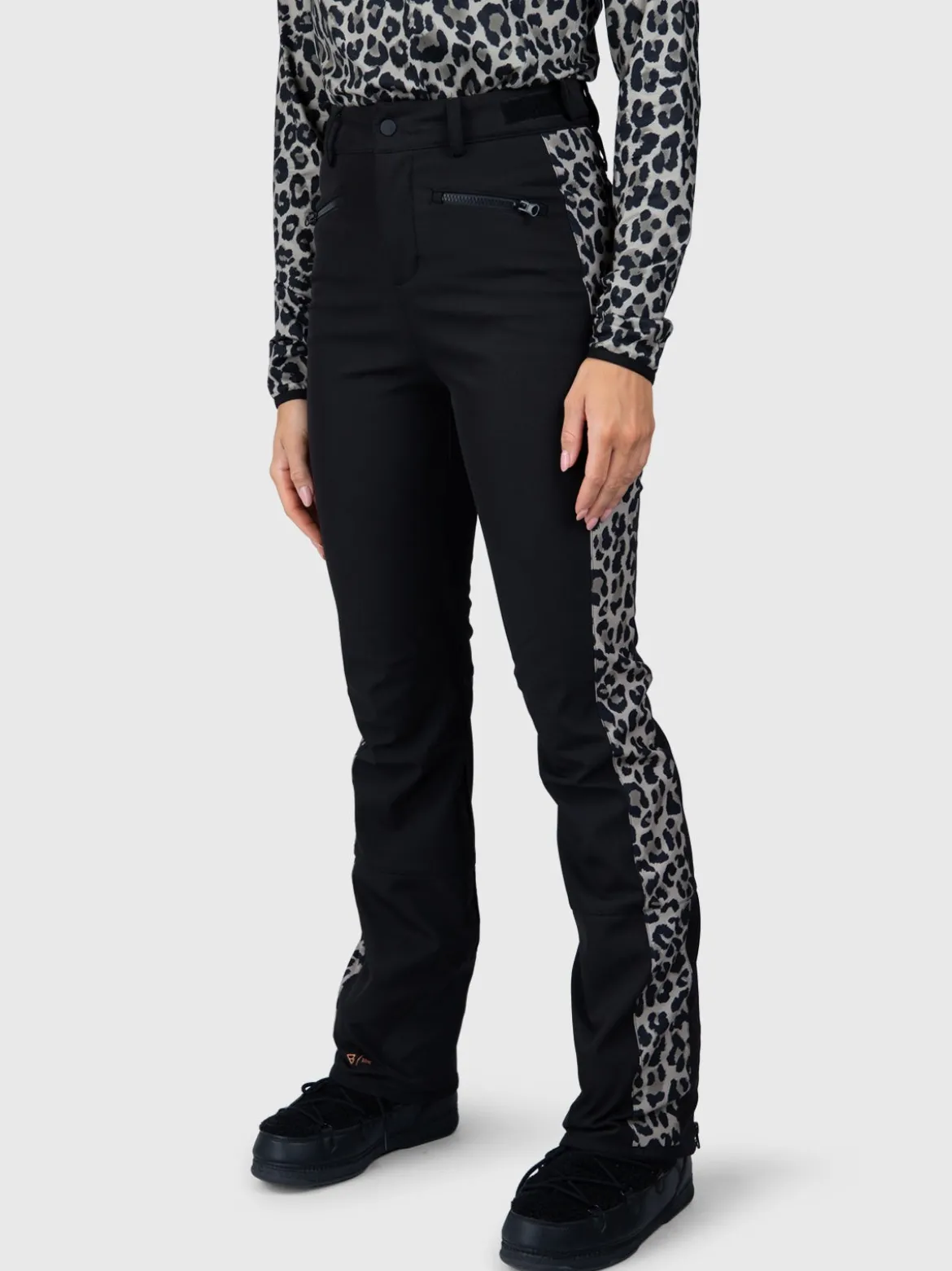 Jymma Dames Softshell Skibroek | Zwart