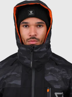 Kanisher Heren Ski Jas | Zwart