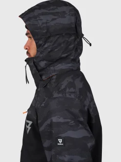 Kanisher Heren Ski Jas | Zwart