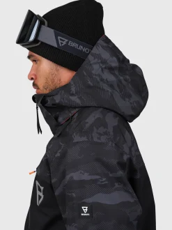 Kanisher Heren Ski Jas | Zwart
