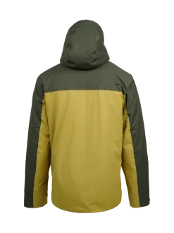 Kanisher Men Snow Jacket | Dark Moss