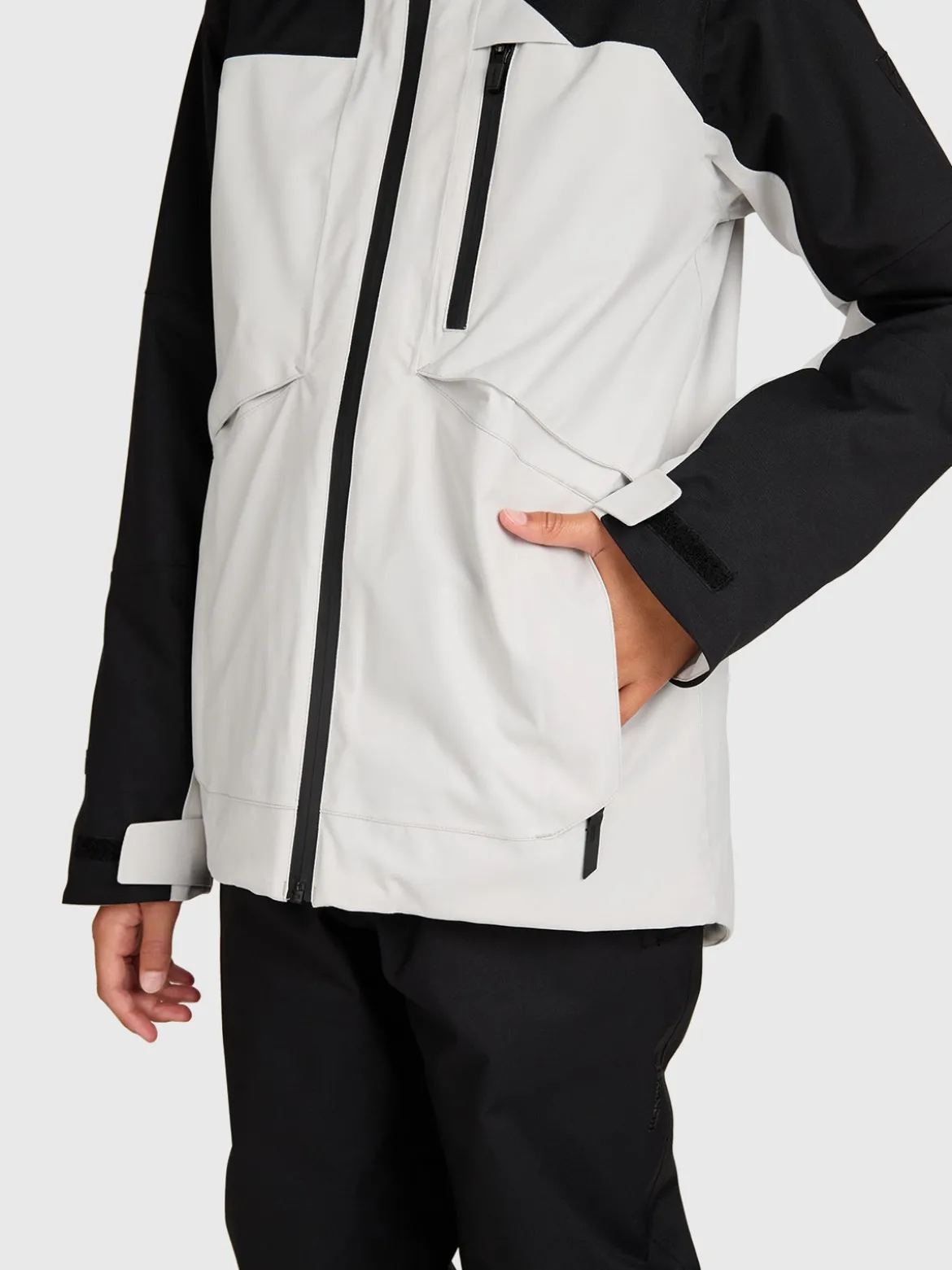 Kanishery Boys Snow Jacket | Soft Grey
