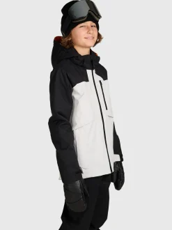 Kanishery Boys Snow Jacket | Soft Grey