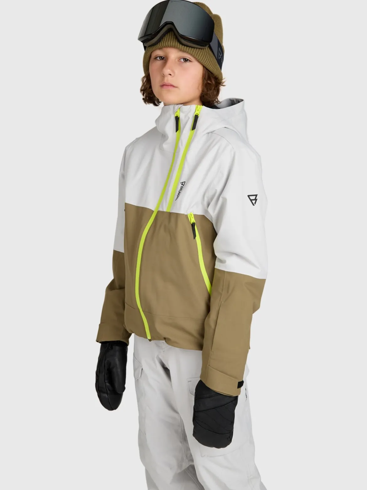 Kany Boys Snow Jacket | Dusky Green