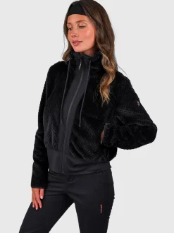 Kaytra Dames Fleece | Zwart