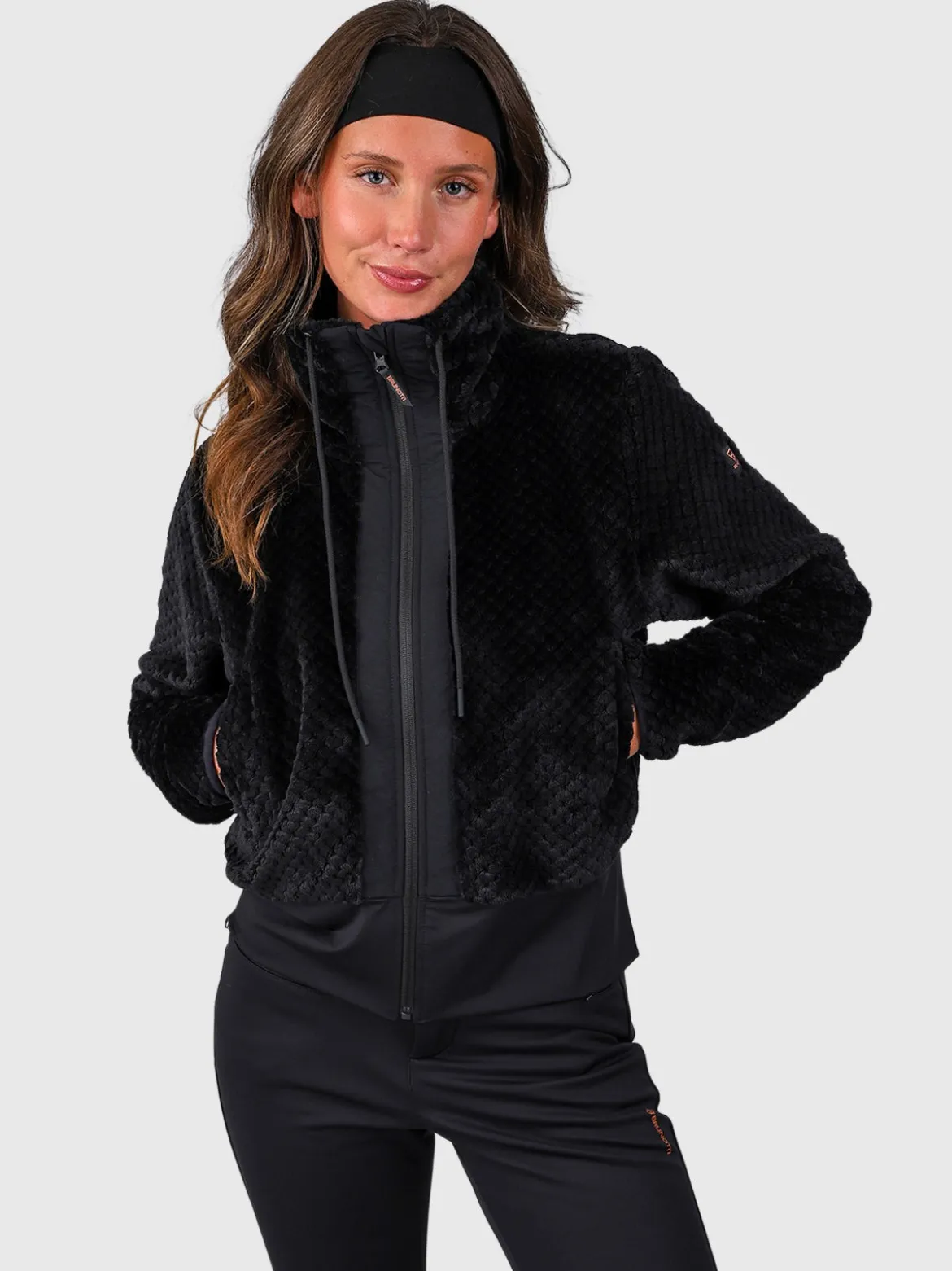Kaytra Dames Fleece | Zwart