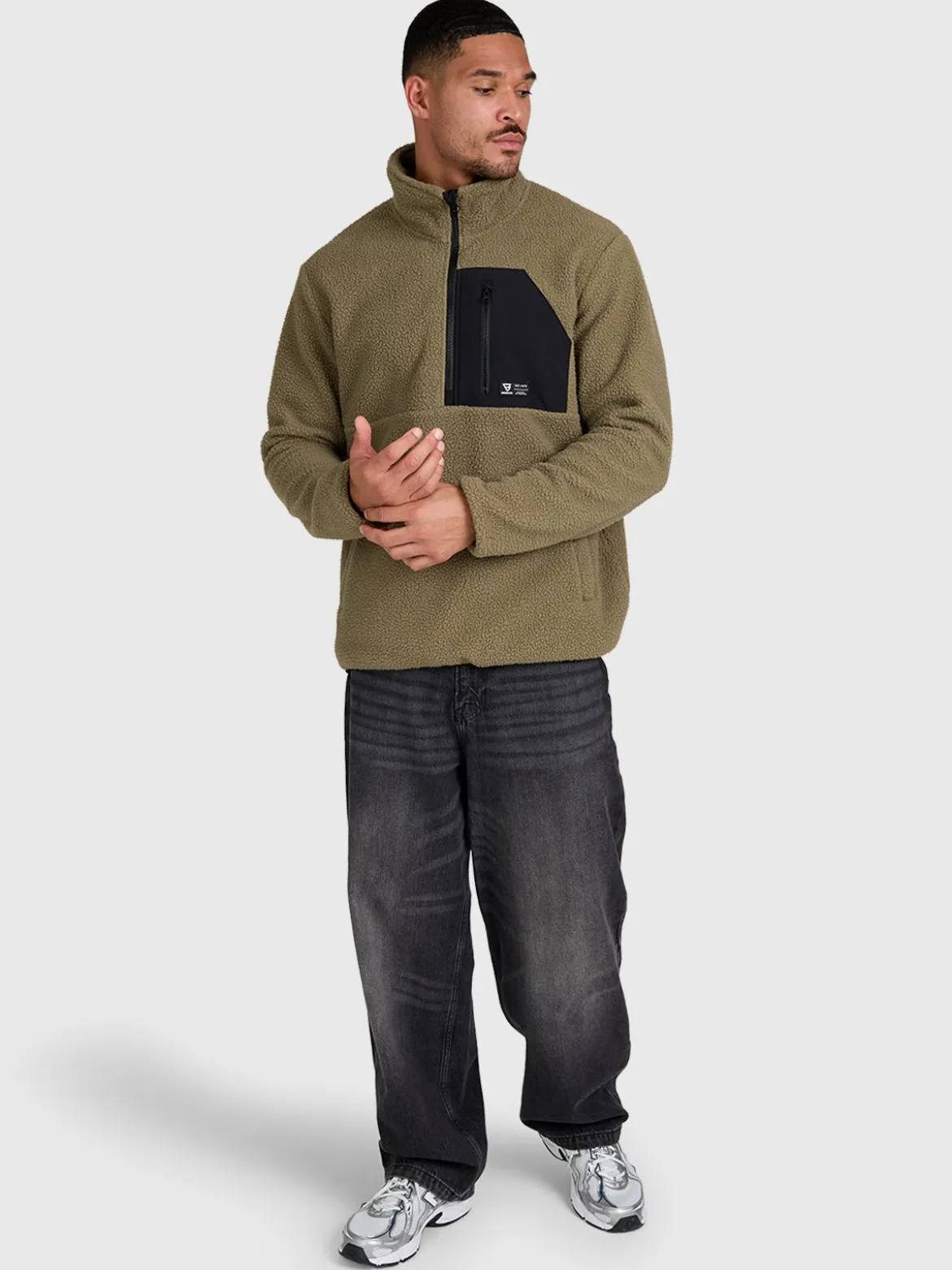 Kelstyn Men Fleece | Dusky Green