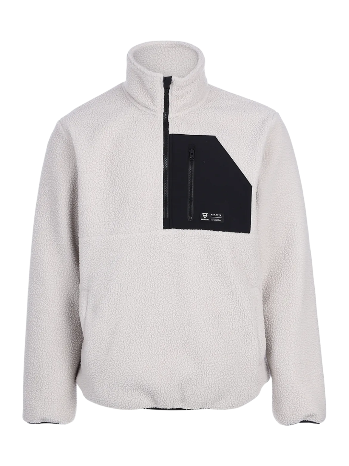 Kelstyn Men Fleece | Soft Grey