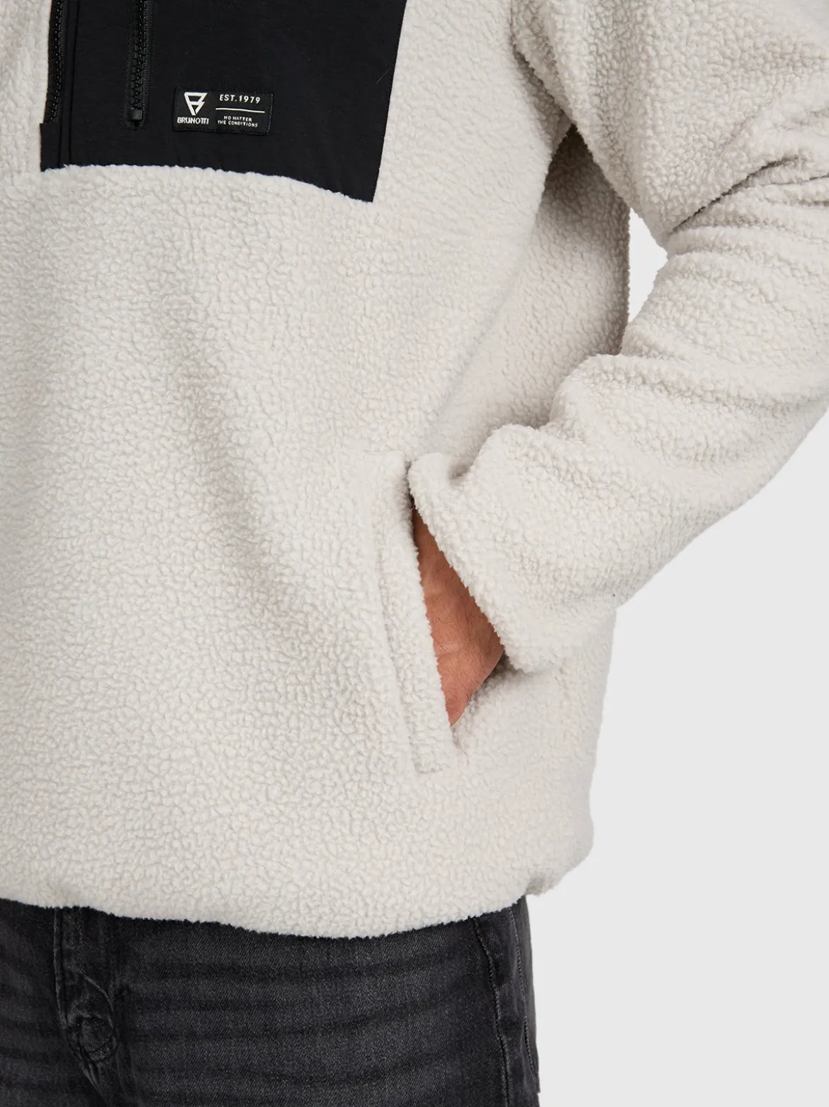 Kelstyn Men Fleece | Soft Grey
