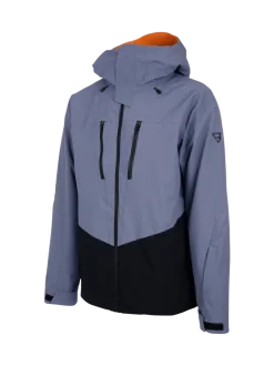 Kendron Men Snow Jacket | Grey Sky