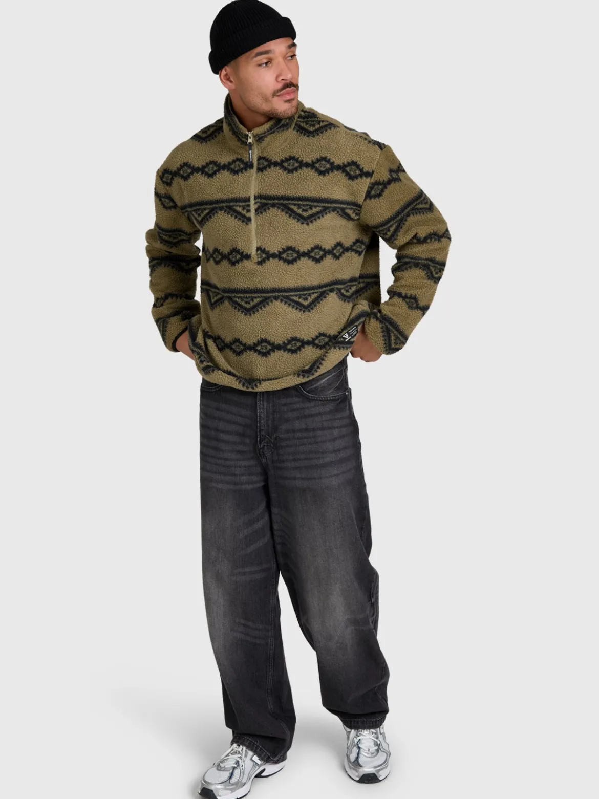 Kennet Men Urban Fleece | Dusky Green