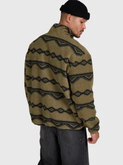 Kennet Men Urban Fleece | Dusky Green