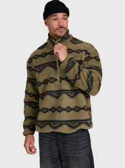 Kennet Men Urban Fleece | Dusky Green