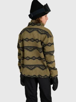 Kennety Boys Urban Fleece | Dusky Green