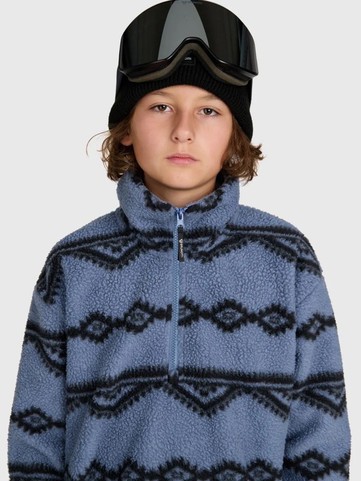 Kennety Boys Urban Fleece | Flint Stone