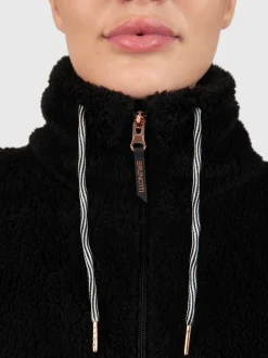 Kyoto Dames Fleece | Zwart