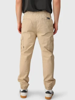 Lansons Heren Cargo Broek | Ebony Sand