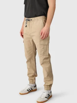 Lansons Heren Cargo Broek | Ebony Sand