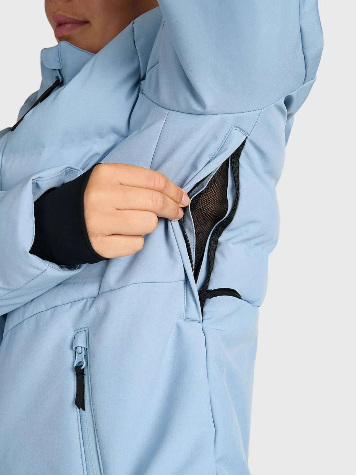 Lapista Women Snow Jacket | Pale Blue