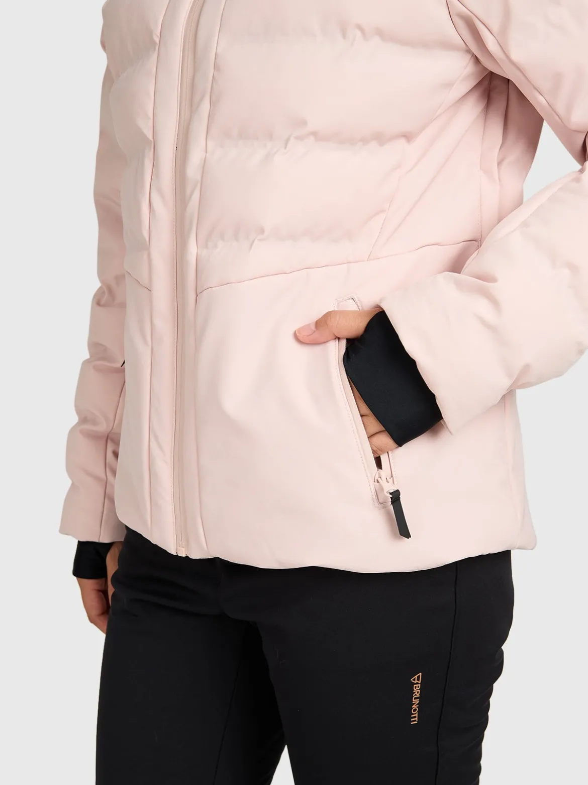 Lapista Women Snow Jacket | Sepia Rose
