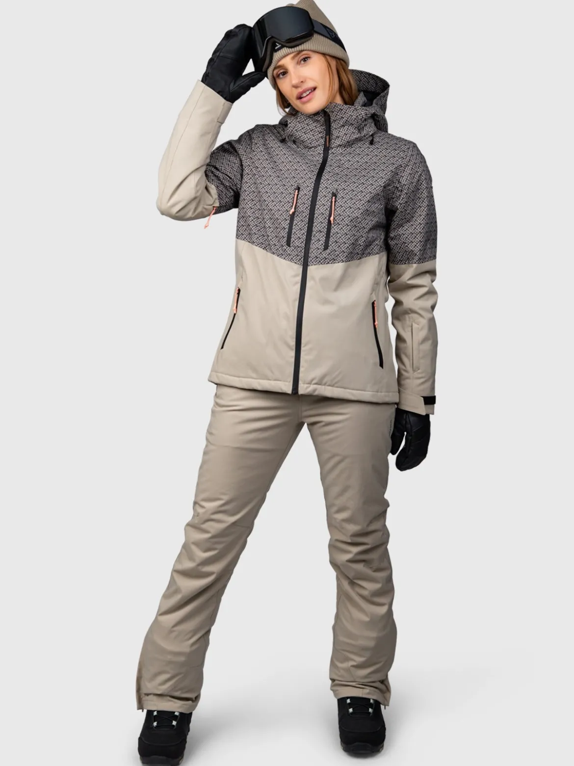 Latteas Dames Ski Jas | Fungi