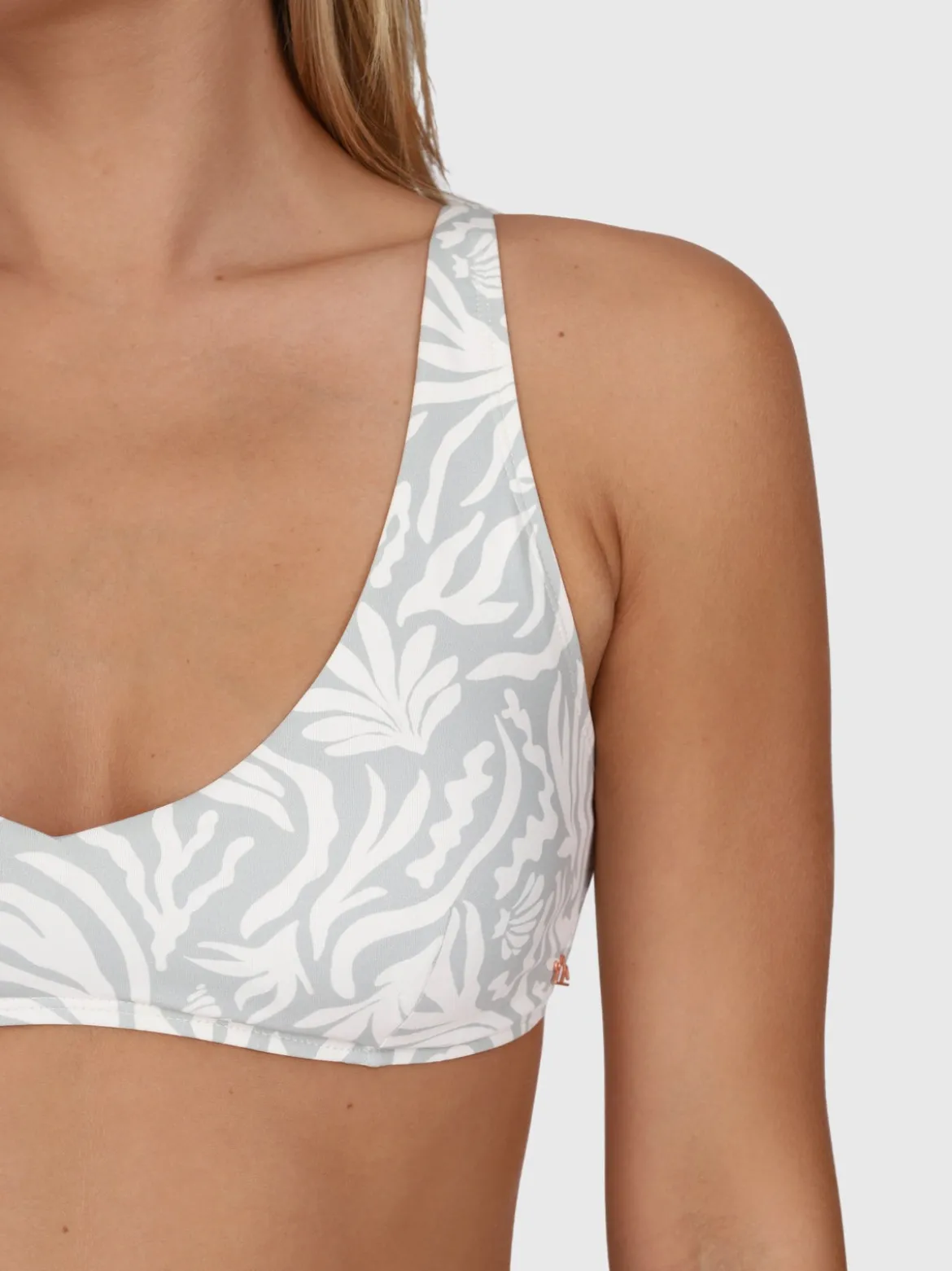 Lavinja-Print Dames Bikini | Aqua Grey