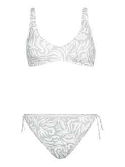 Lavinja-Print Dames Bikini | Aqua Grey