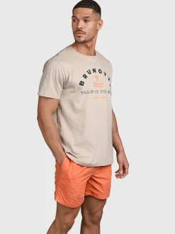 Leeway Men T-shirt | Feather Grey