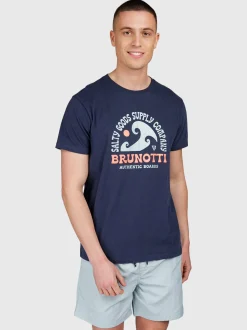 Leeway Men T-shirt | Indigo Blue