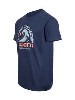 Leeway Men T-shirt | Indigo Blue