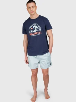 Leeway Men T-shirt | Indigo Blue