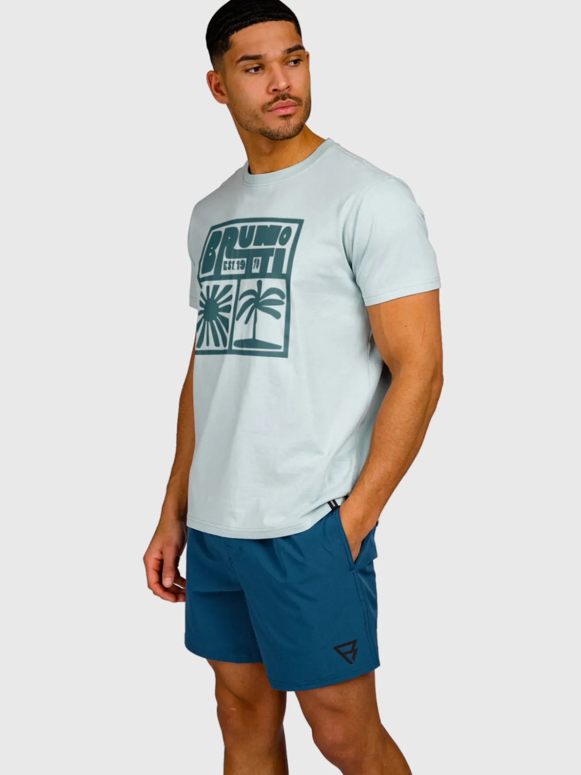 Leeway Men T-shirt | Mist