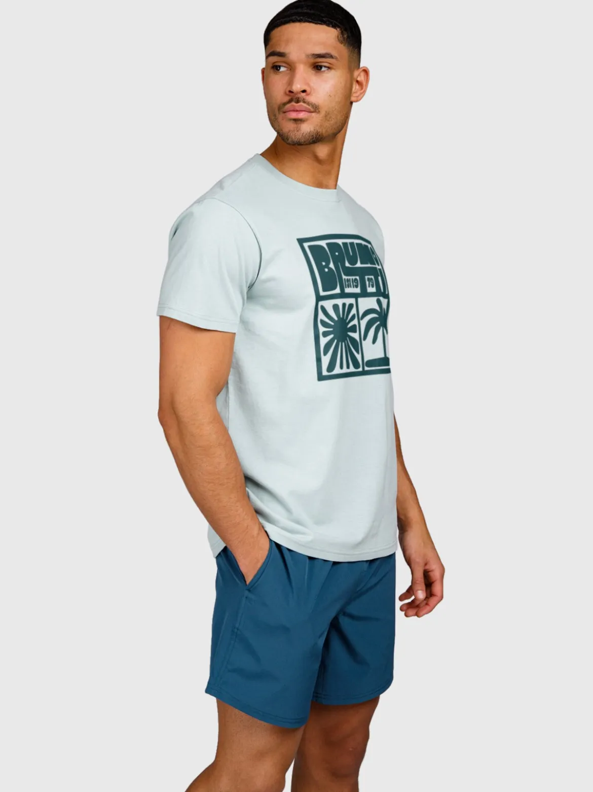 Leeway Men T-shirt | Mist