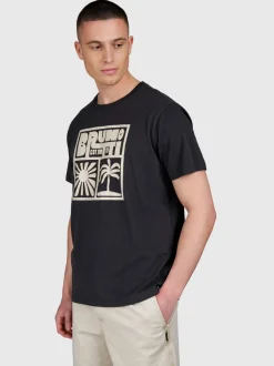 Leeway Men T-shirt | Zwart