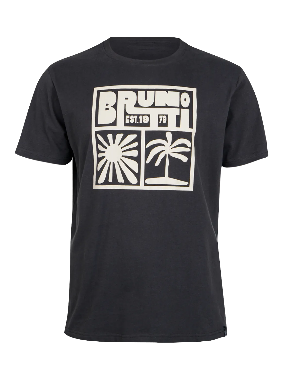 Leeway Men T-shirt | Zwart
