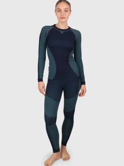 Leogang Dames Thermobroek | Blauw