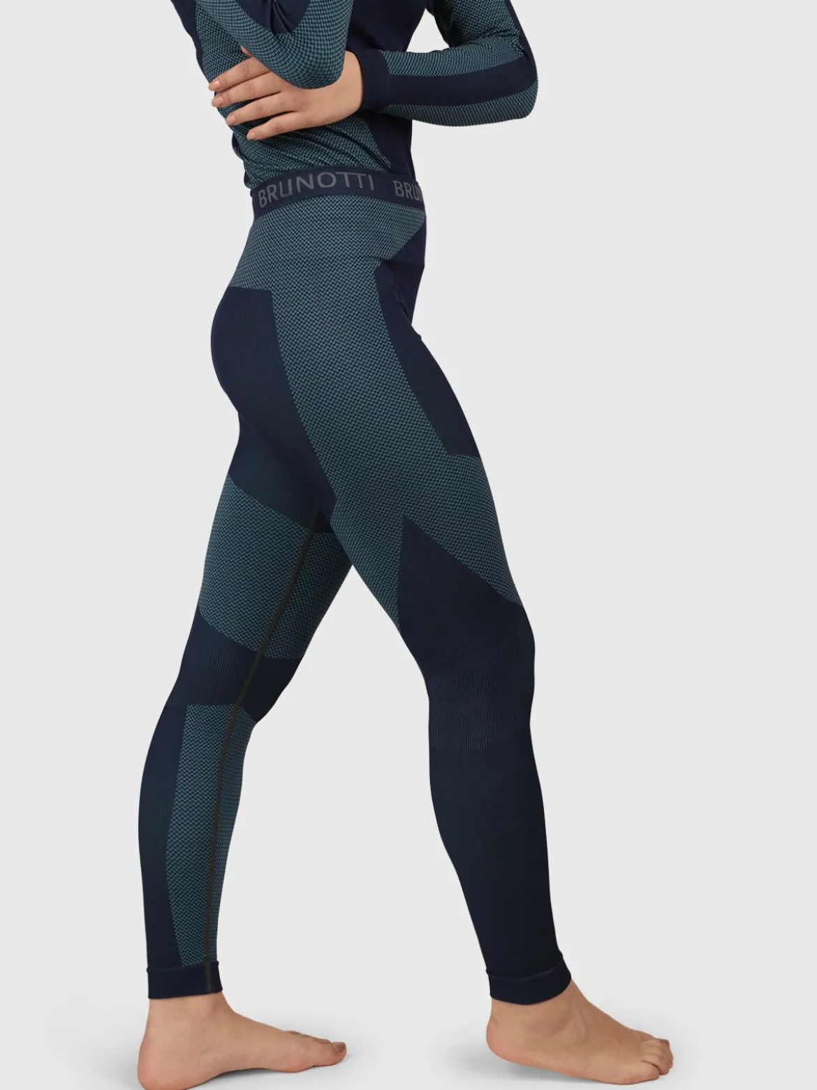 Leogang Dames Thermobroek | Blauw