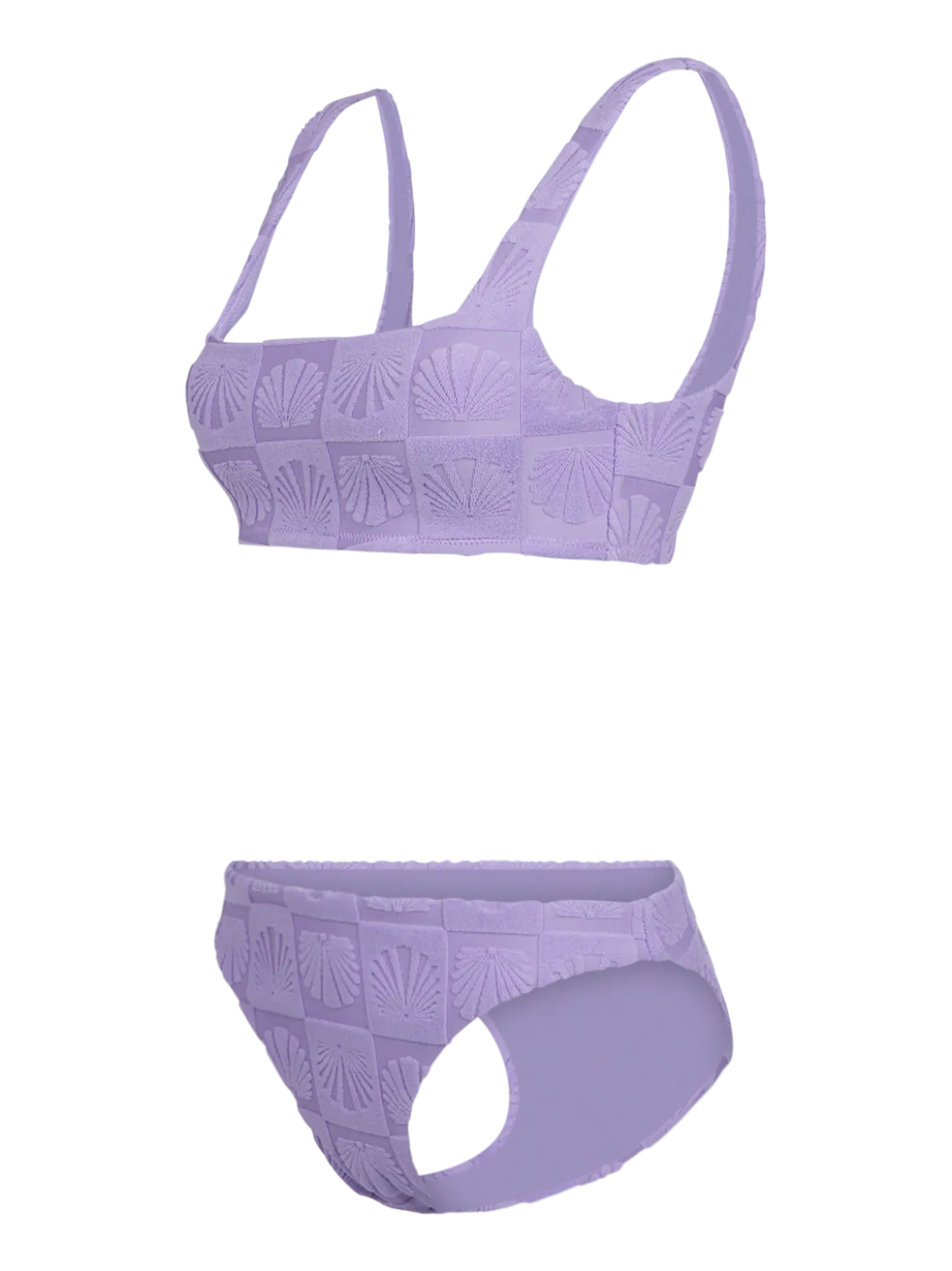 Lillio-Shell Dames Bikini | Wisteria
