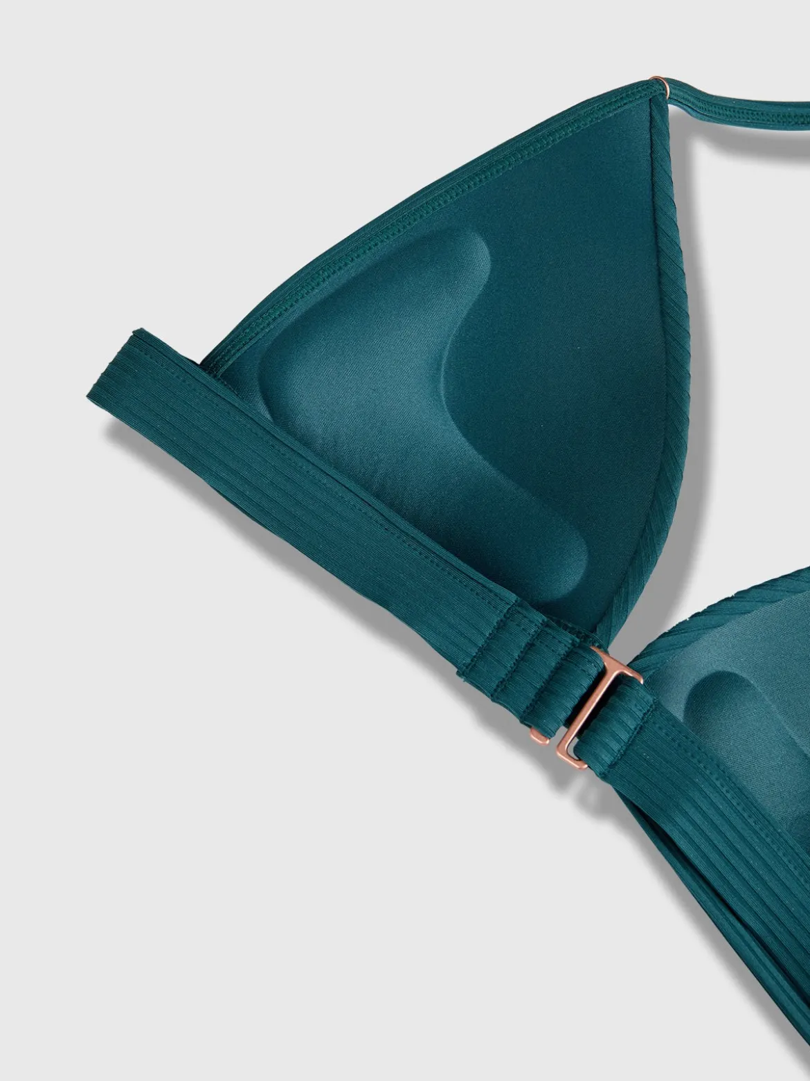 Lisselot-Rib Dames Bikini Top | Mediterranea