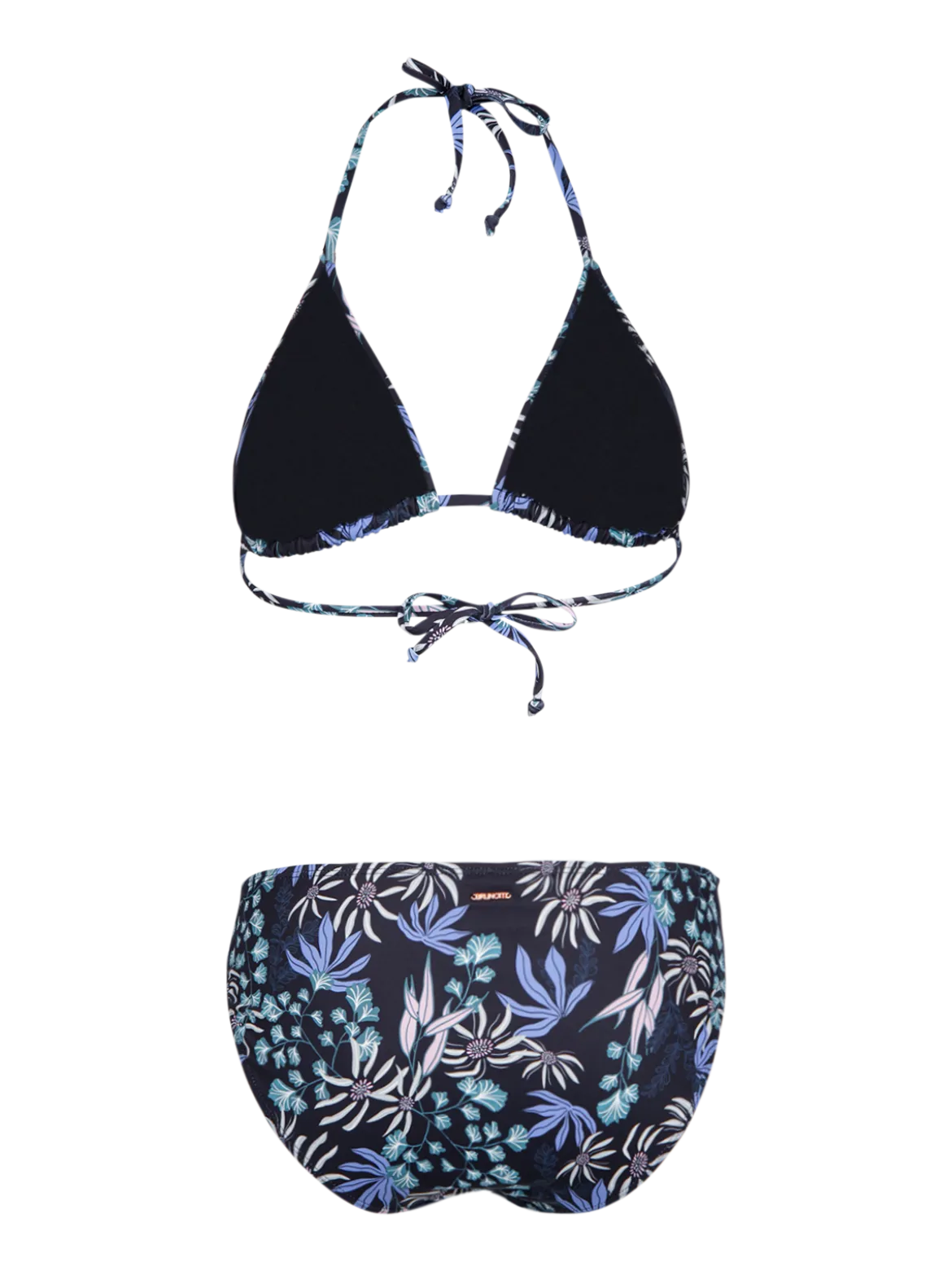Lollypop-Print Dames Bikini | Zwart