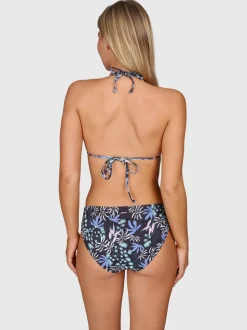Lollypop-Print Dames Bikini | Zwart
